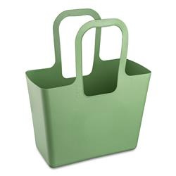 Geantă multifuncțională pentru cumpărături, plajă TASCHE XL, KOZIOL, verde frunză naturală