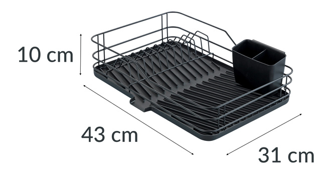 Scurgător de vase cu covoraș