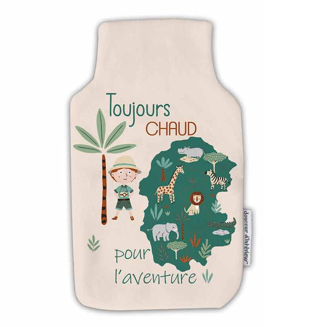 Husă pentru sticla de apă cu imprimeu KIDS