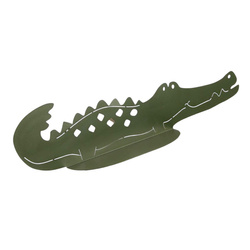 Raft crocodil pentru camera copiilor THE KING OF THE JUNGLE, 60 x 11 x 20 cm