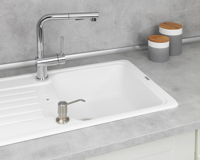 Dozator sapun incastrat MONTI, 400 ml, WENKO