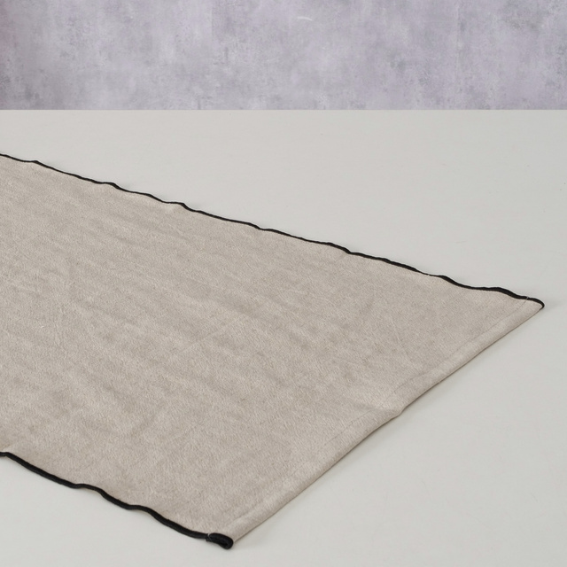 Țeruier de masă decorativ cu țevi JANEA, 40 x 140 cm