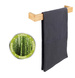 Suport pentru prosoape BAMBOO, bambus, maro deschis, 40 x 9 x 5 cm, WENKO