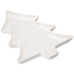 Platou pentru aperitive în formă de brad, 34 x 27 cm