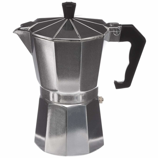 Cafetiera din aluminiu pentru 6 cesti de espresso