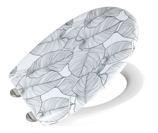 Capac de toaleta din duroplast durabil, WENKO