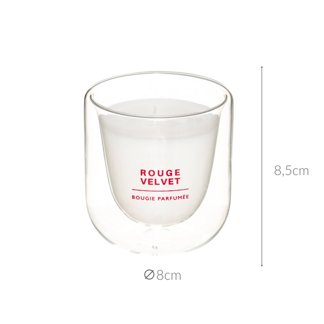 Lumanare parfumata in pahar, 130 g