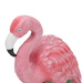 Figurină flamingo de grădină cu reflector, 24 x 24 x 10,5 cm