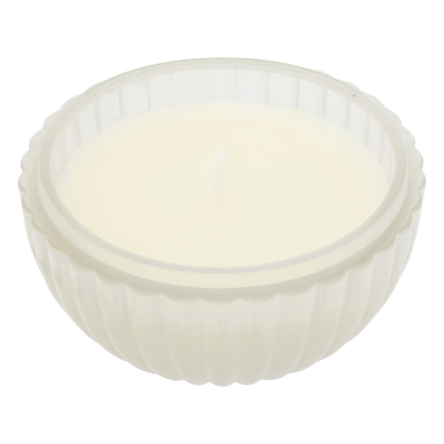 Lumânare parfumată de Crăciun, 50 g, albă