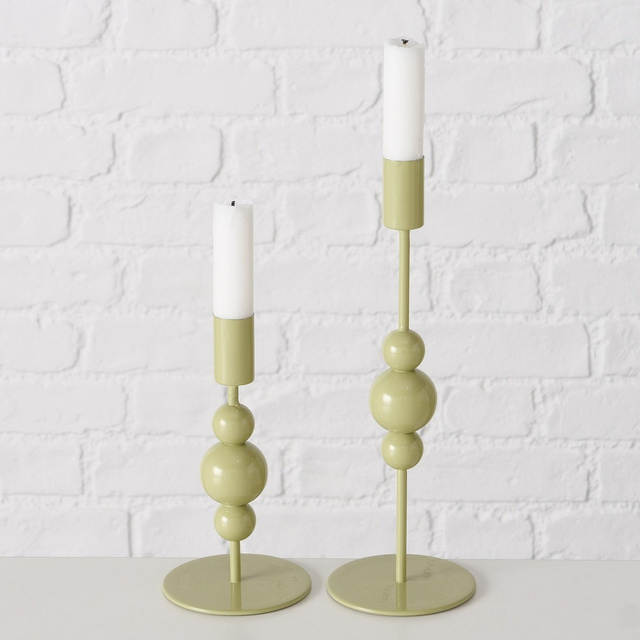 Sfeșnic din metal Akesha, set 2 bucati