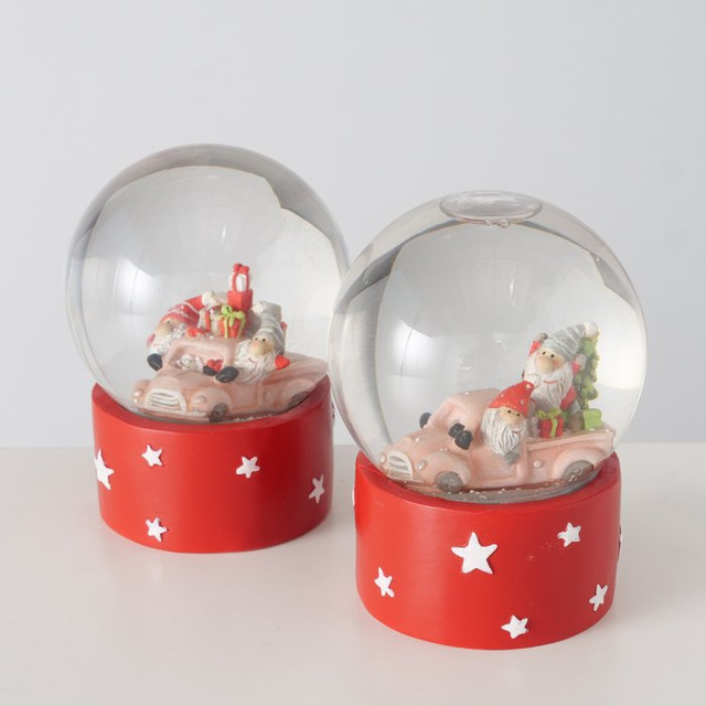 Glob de zăpadă cu spiriduși CARRIE, Ø10,1 cm