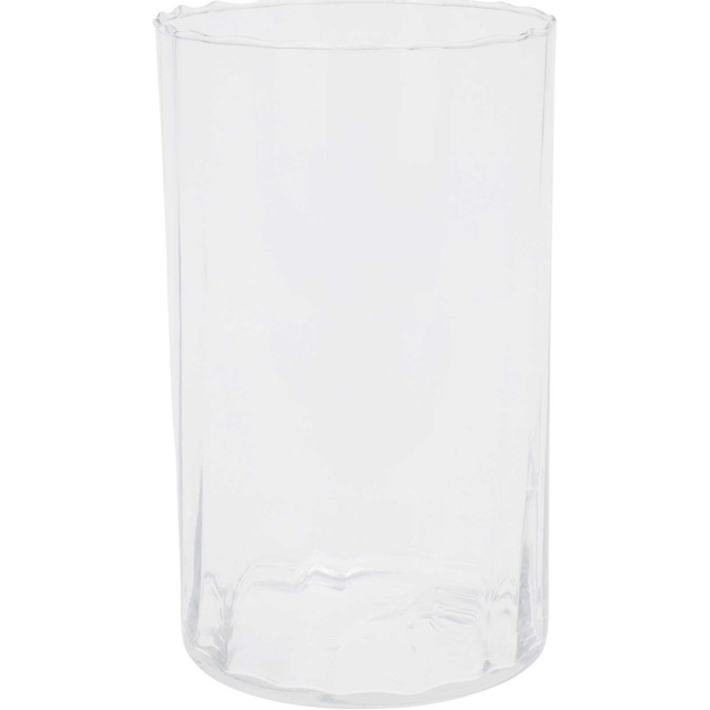 Vaza cilindrica din sticla, Ø 13 x 22 cm 