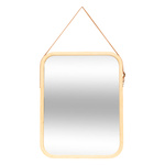 Oglindă de baie LOFT cu curea, 35 x 45 cm