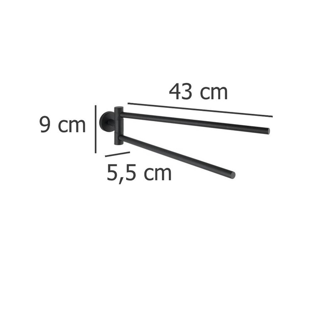 BOSIO, Suport dublu pentru prosop WENKO