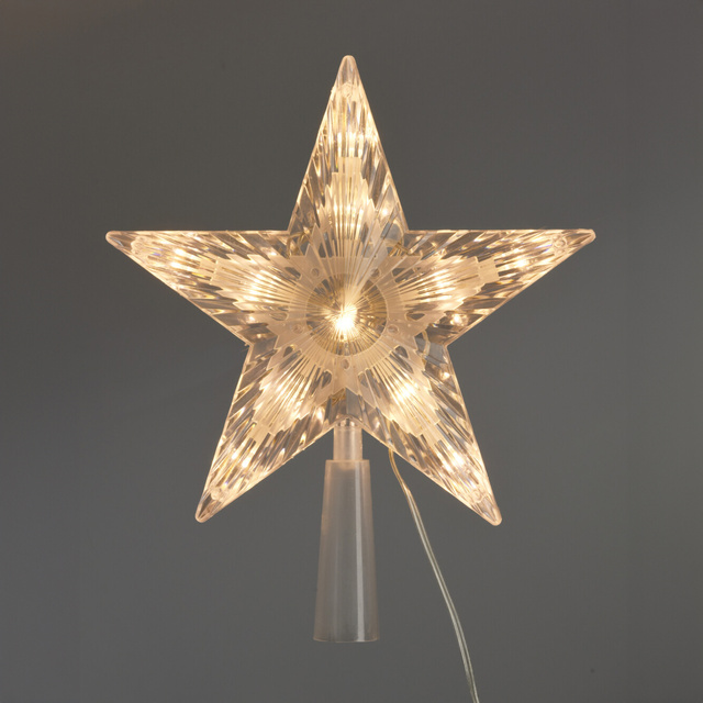 Vârf de brad LED, 21 cm