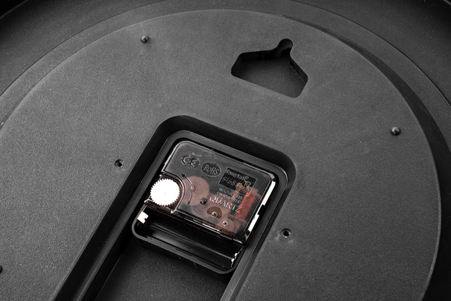 Ceas de perete Atmosphere, Ø 35 cm, negru