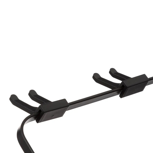 Scurgator de farfurii, negru, pentru 19 farfurii și suporturi pentru 4 pahare