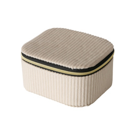 Cutie de bijuterii tapițată cu catifea CAJA, 12 x 10 x 6 cm