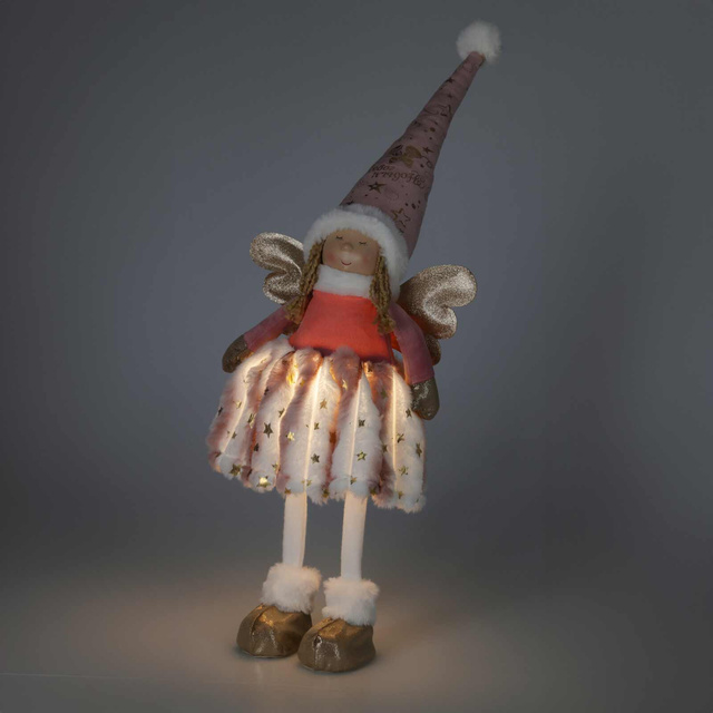 Figurina îngera cu iluminare LED, 69 cm
