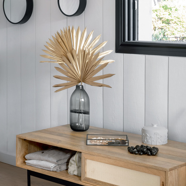 Vaza din sticla BOTTLE, 30 cm