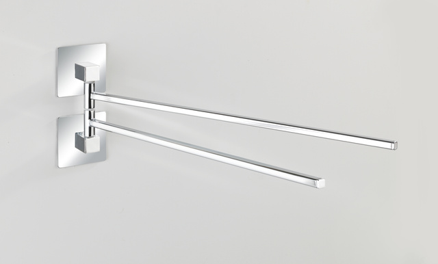 QUADRO, Turbo-Loc, WENKO suport dublu pentru prosop