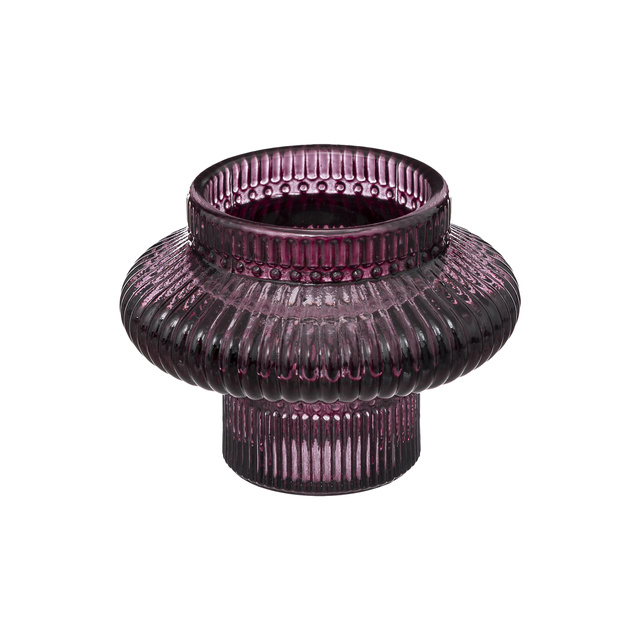 Set 3 suporturi lumanare din sticla NIGHT