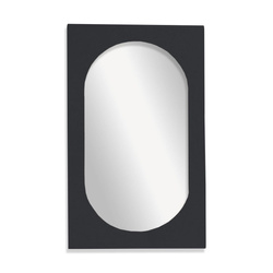 Oglinda ovala cu rama groasa, 43 x 73 cm, MOKA