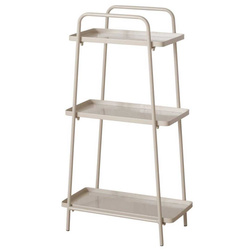 Etajera metalica pentru flori sau decoratiuni Bologna, 100 cm