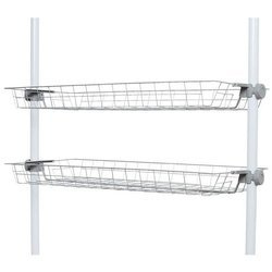 Coș pentru dulap, HERKULES 2 piese, 83x38x8cm, WENKO