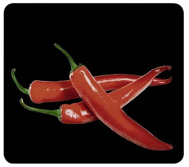 Placă de protecție din sticlă pentru aragaz, WENKO, ardei iute