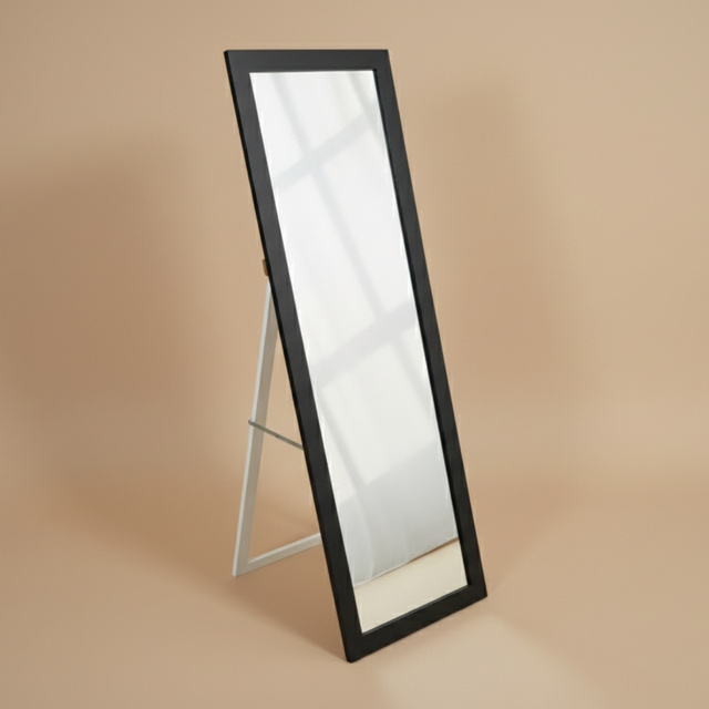 Oglindă de podea HAVLYS, 127 x 37 cm, negru