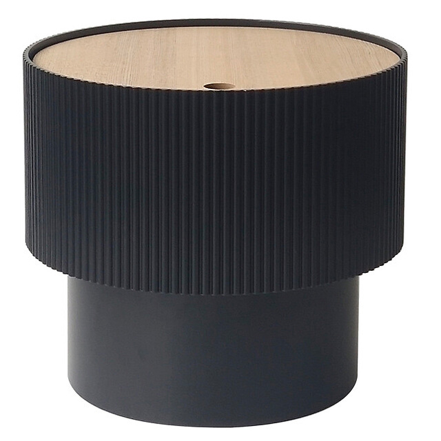 Masuta de cafea cu sertar ENOLA, rotundă, Ø 38,5 cm