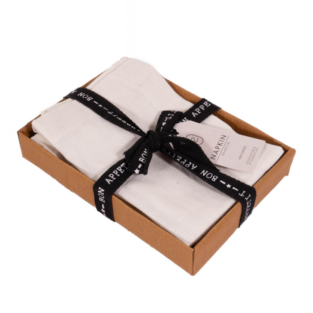 Servetele din material de bumbac, 4 bucati, 40 x 40 cm