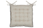Perna scaun matlasata, legata, ALINE, 38 x 38 cm