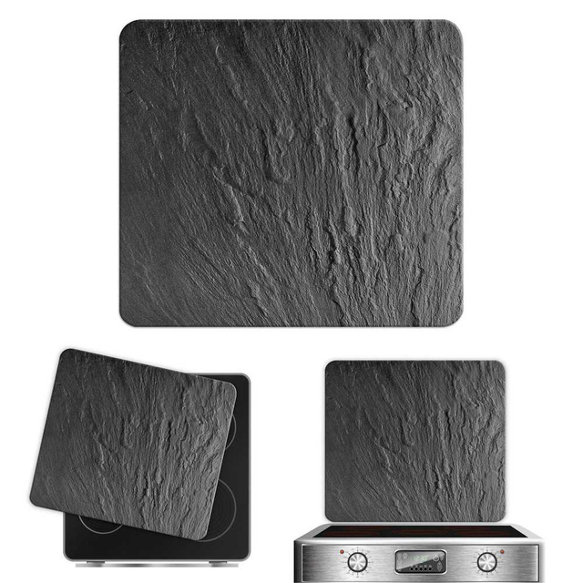 Protecție pentru plita, geam din sticlă călită cu un model elegant + picioare antiderapante - WENKO