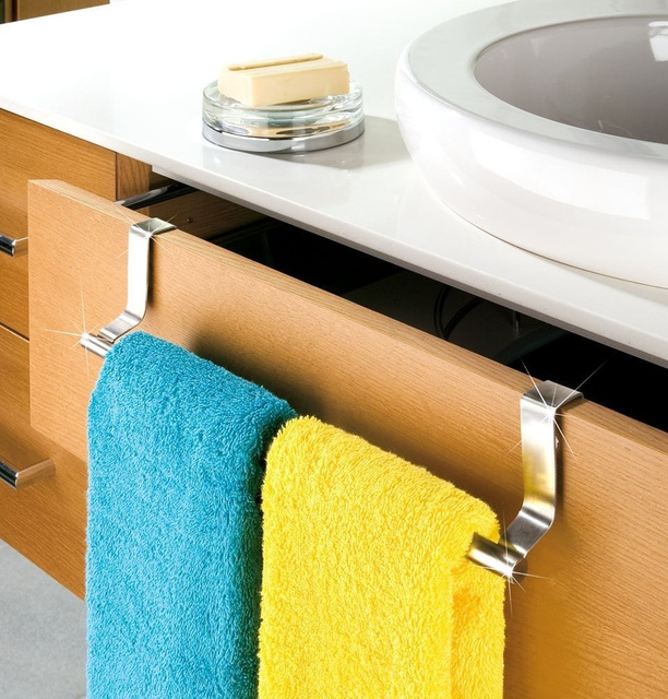 Suport telescopic pentru dulap - de bucătărie, de baie, 22-35 cm, WENKO, argintiu