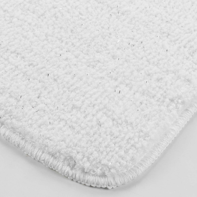 Covoras baie METROPOLIS, alb, 45 x 75 cm