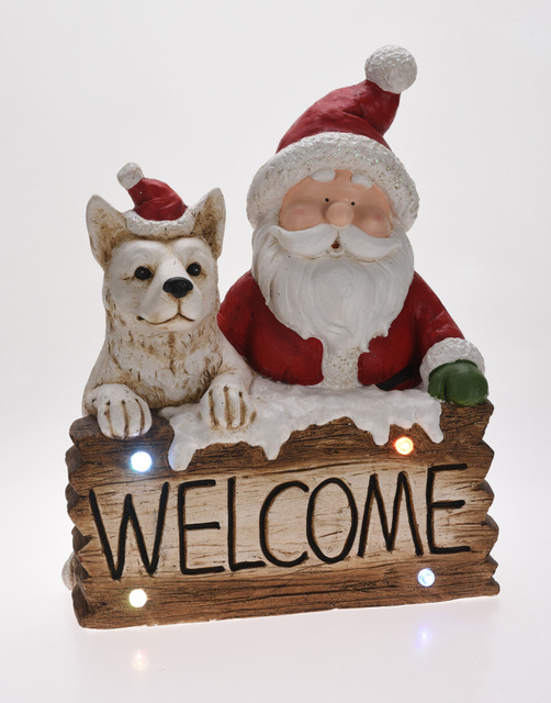 Decor de Crăciun cu iluminare LED și muzică