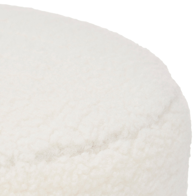 Taburet rotund tapitat, Ø 32 cm