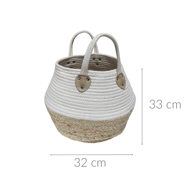 Cos decorativ OSINELLA cu manere