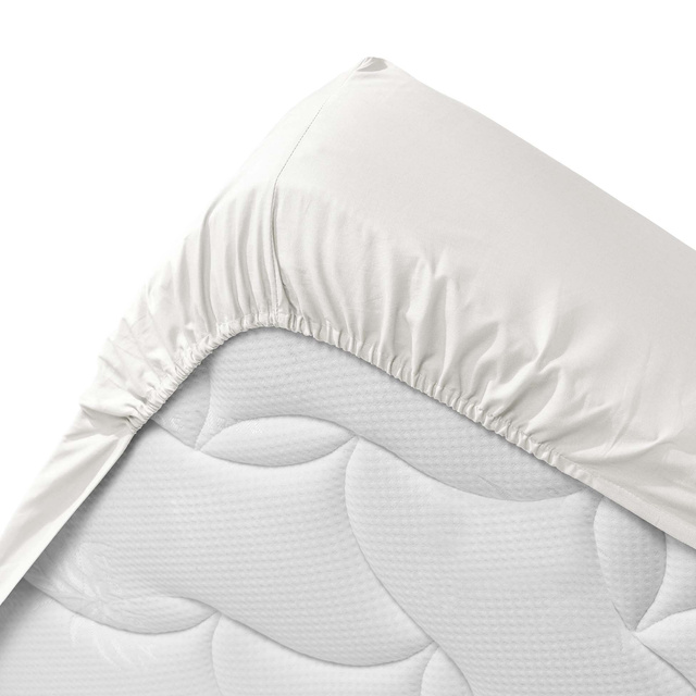 Cearceaf dublu din bumbac organic, BIOLINA, 140 x 190 cm