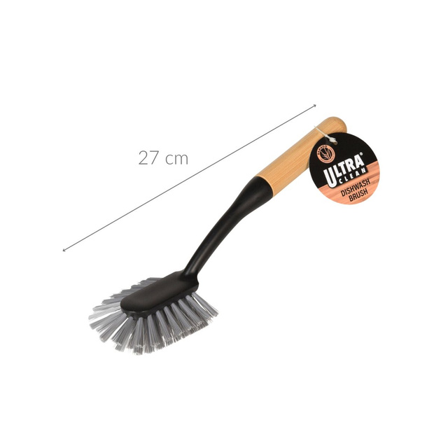 Perie de spălat vase cu mâner din bambus