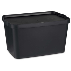 Raft de plastic pentru garderobă cu 3 coșuri COMFY PLACES, 42 x 30 x 108 cm