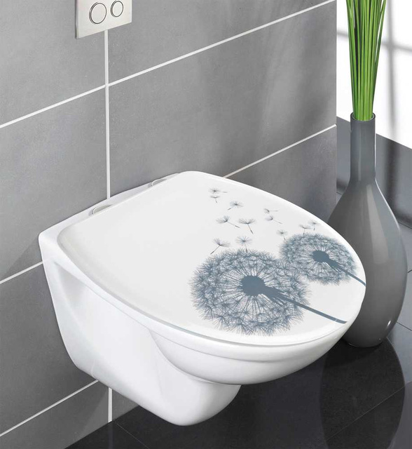 Capac de toaletă ASTERA - mecanism Easy Close, Duroplast, WENKO