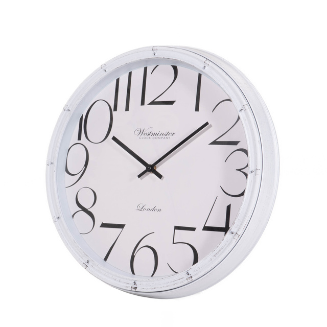 Ceas de perete cu cifre mari, Ø 40 cm