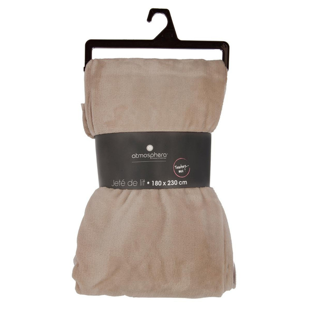 Pătură de lână UNI 180 x 230 cm, bej