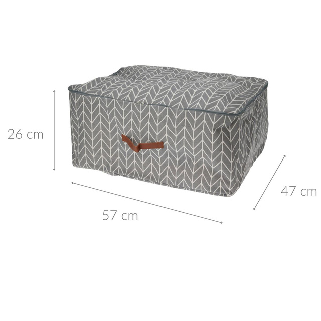 Geanta pentru depozitare din poliester, 57 x 47 x 26 cm