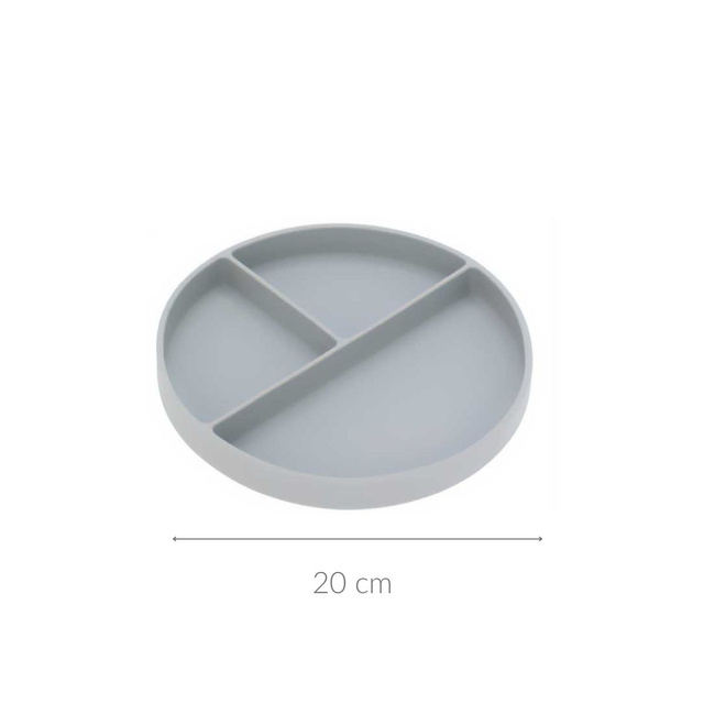 Farfurie cu compartimente, Ø 20 cm