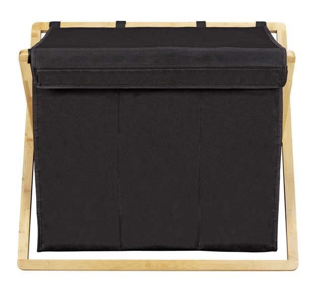 Coș de rufe pe cadru de bambus, Ecori, WENKO