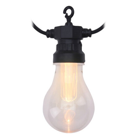 Ghirlandă de exterior, 10 LED-uri, 3 m